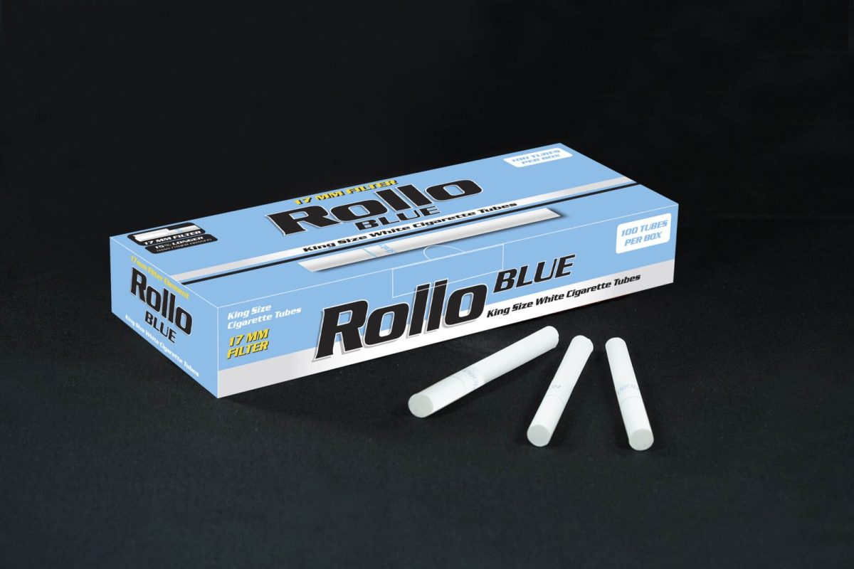 罗落蓝原味空冠 6.5*25mm 100s Rollo Blue Ori Tube 6.5*25mm 100s - 图片 1