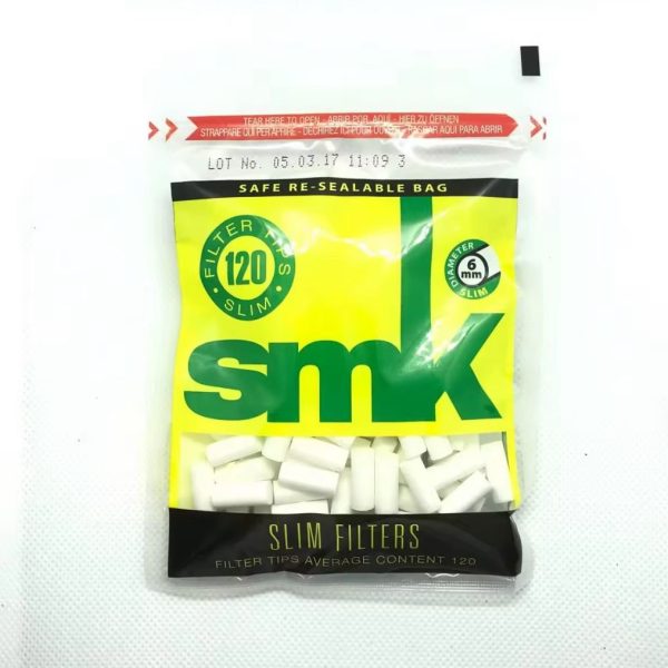 SMK 滤嘴6*15mm 120粒 SMK filter 6*15mm 120's