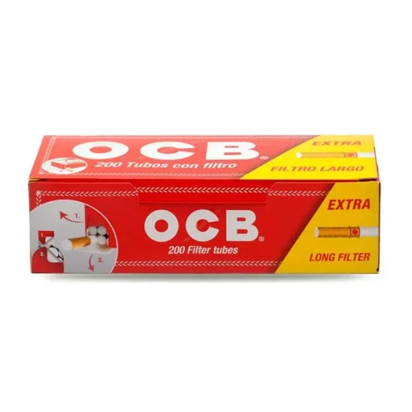 OCB Extra Long Filter Tube OCB 特长滤嘴空管 8*24毫米 - 200's