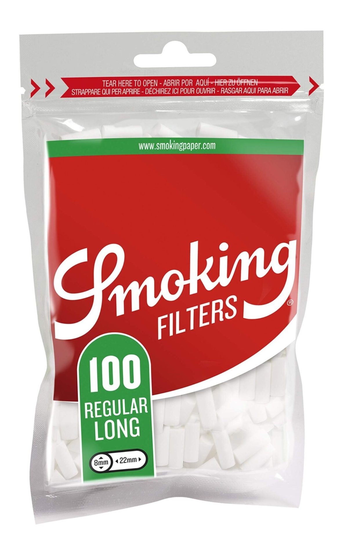 烟先生滤嘴特长 8*22mm Smoking Filter Long 8*22mm - 图片 1