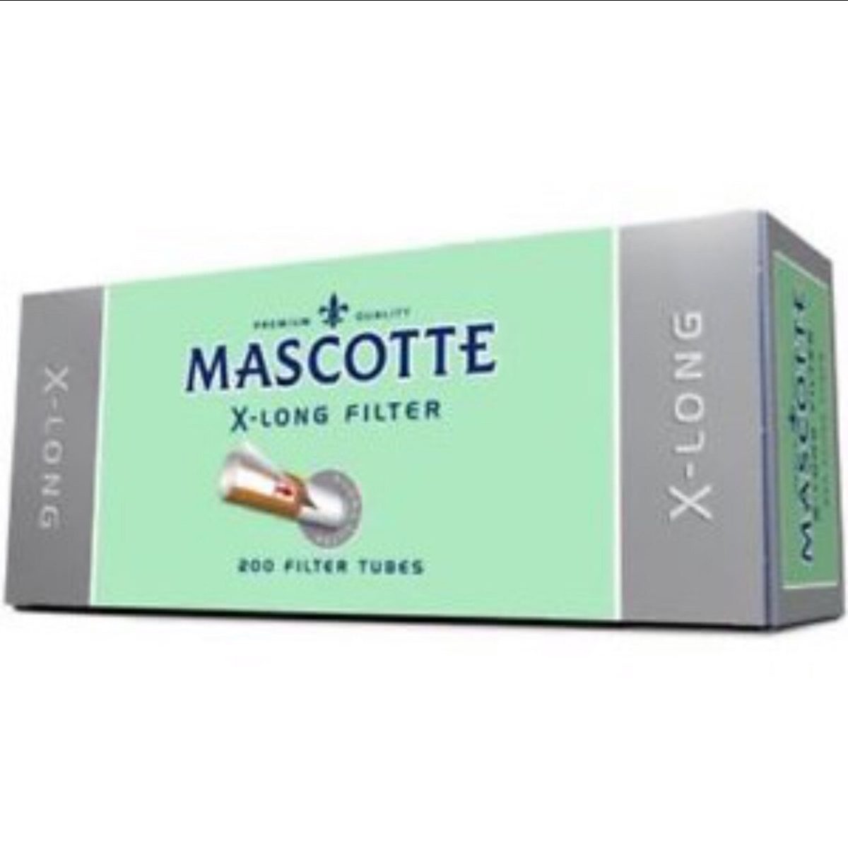 虎牌特长滤嘴空管 8*25mm Mascotte Xtra Long Filter Tube (200s) - 图片 1